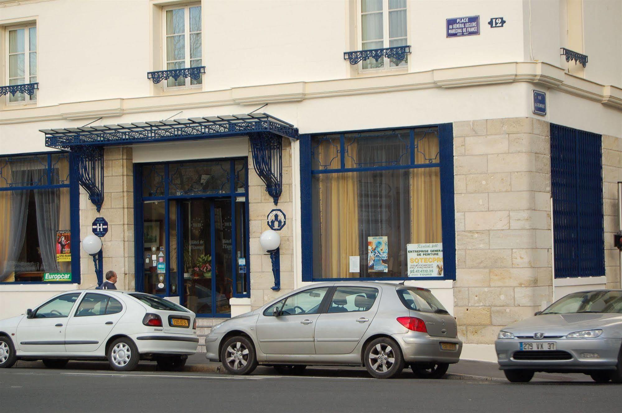 Hotel De L'Europe Tours Buitenkant foto